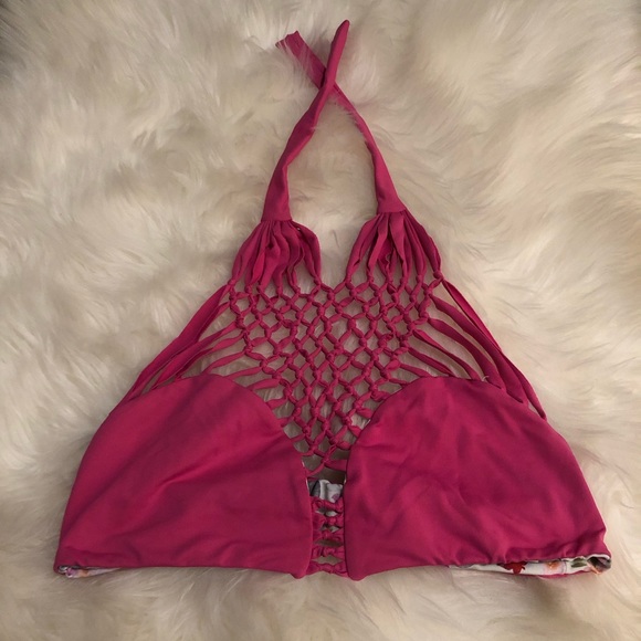 San Lorenzo high neck knotted reversible bikini - Picture 7 of 7